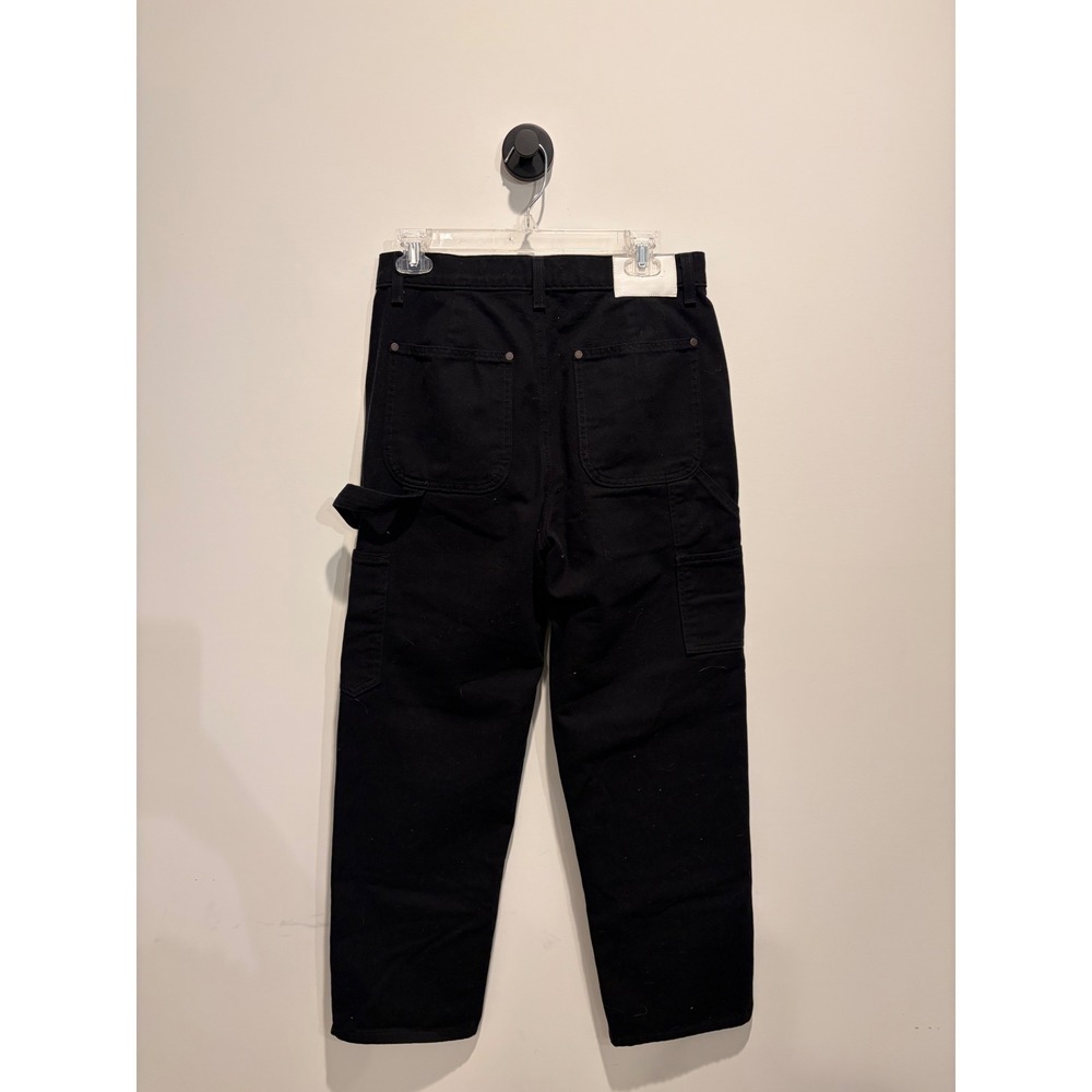 Renggli Black Double Knee Carpenter Pants Women 27 Workwear Straight Leg USA - Picture 6 of 9